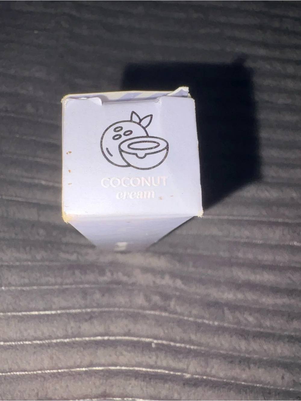 Polite Society Polite Pout Glossy Lip Balm Coconut Cream 0.34 oz / 10 mL NIB